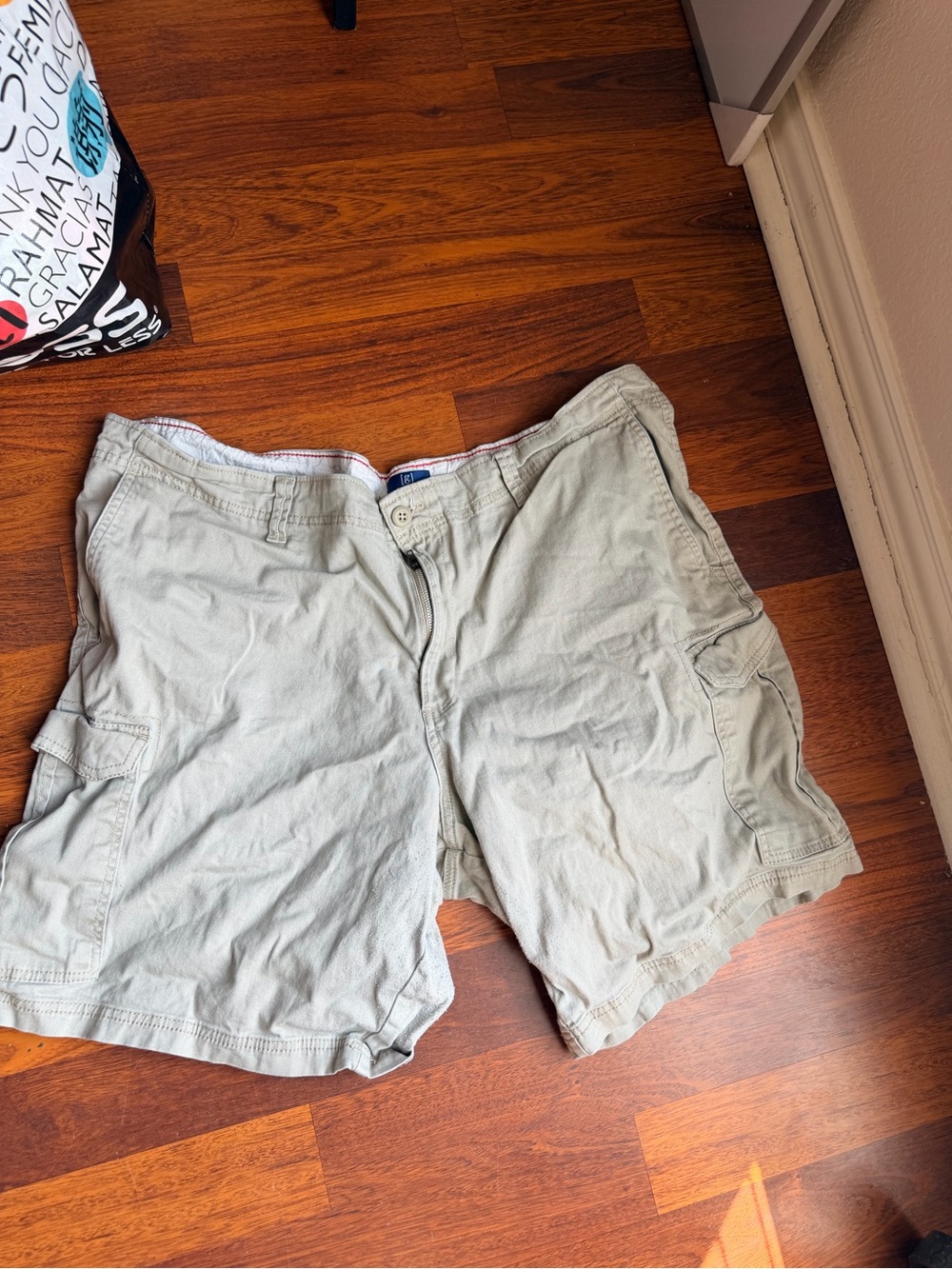 George Men's Cargo Shorts in Light Tan